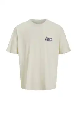 Wehkamp JACK & JONES JUNIOR T-shirt ecru aanbieding