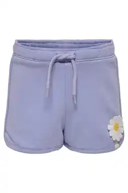 Wehkamp KIDS ONLY MINI regular sweatshort lila aanbieding