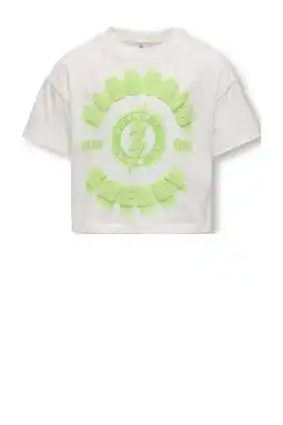 Wehkamp KIDS ONLY GIRL T-shirt wit aanbieding
