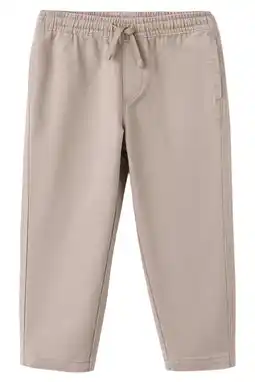 Wehkamp Mango Kids casual broek lichtbruin aanbieding
