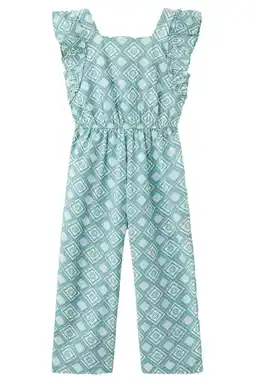 Wehkamp Mango Kids jumpsuit groen aanbieding