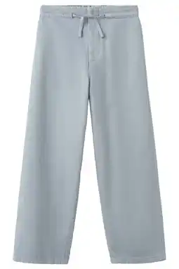 Wehkamp Mango Kids casual broek grijs aanbieding
