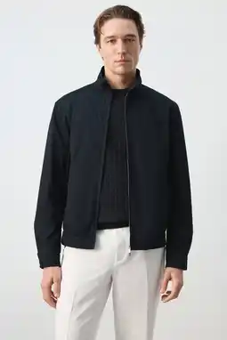Wehkamp Mango Man zomerjas donkerblauw aanbieding