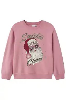 Wehkamp NAME IT KIDS kersttrui roze aanbieding