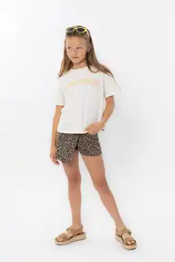 Wehkamp No Way Monday T-shirt ecru aanbieding