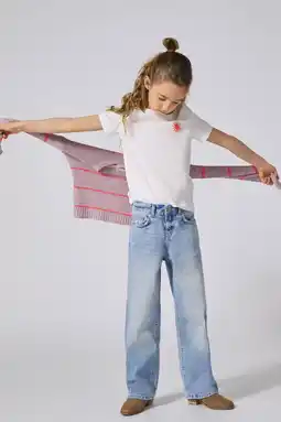 Wehkamp KIDS ONLY GIRL t-shirt wit aanbieding