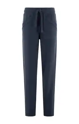 Wehkamp Moscow slim regularwaist joggingbroek donkerblauw aanbieding