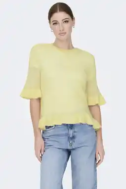 Wehkamp ONLY top geel aanbieding
