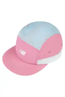 Wehkamp New Balance pet Athletic 5 Panel roze/lichtblauw aanbieding