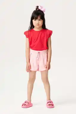 Wehkamp Noppies kids T-shirt rood broderie aanbieding