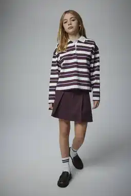 Wehkamp NAME IT KIDS korte rok roodbruin aanbieding