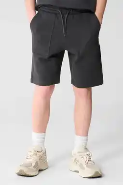 Wehkamp Shoeby regularwaist sweatshort antraciet aanbieding