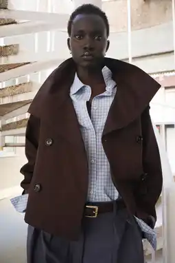 Wehkamp Mango trenchcoat donkerbruin aanbieding