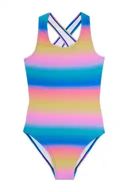 Wehkamp Protest badpak PRTINES JR blauw/roze/geel aanbieding