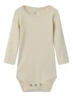 Wehkamp NAME IT BABY romper NBFKAB offwhite aanbieding