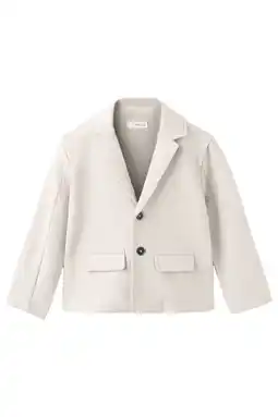 Wehkamp Mango Kids colbert beige aanbieding