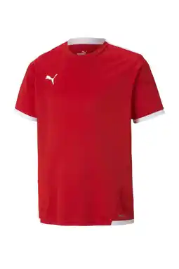 Wehkamp Puma junior voetbalshirt teamLIGA rood/wit aanbieding