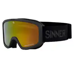 Wehkamp Sinner jongens/meisjes skibril Duck Mountain zwart (lens rood) aanbieding