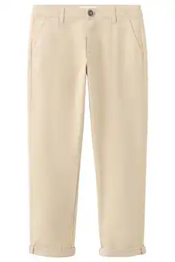 Wehkamp Mango Kids regular chino beige aanbieding