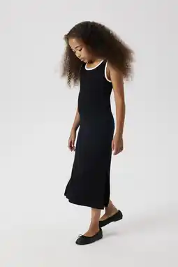 Wehkamp NAME IT KIDS maxi jurk zwart aanbieding