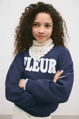 Wehkamp Mango Kids sweater donkerblauw aanbieding