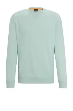 Wehkamp BOSS sweater turquoise aanbieding