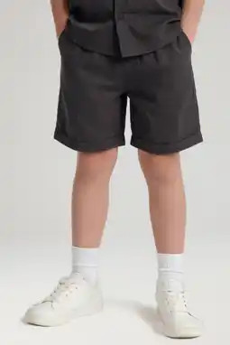 Wehkamp NAME IT KIDS regular casual short donkerblauw aanbieding