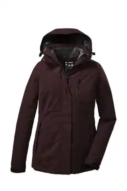 Wehkamp Killtec jas donkerrood aanbieding