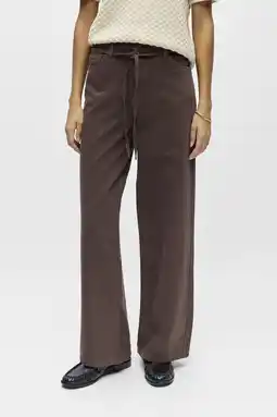 Wehkamp OBJECT wide leg jeans aanbieding