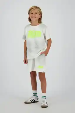Wehkamp Vingino loose sweatshort lichtgrijs aanbieding