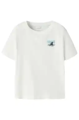 Wehkamp NAME IT MINI T-shirt wit aanbieding