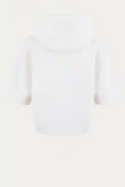 Wehkamp Moscow vest wit gebreid aanbieding