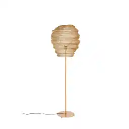 Wehkamp Housecraft Living Lena vloerlamp/ staande lamp Goud aanbieding