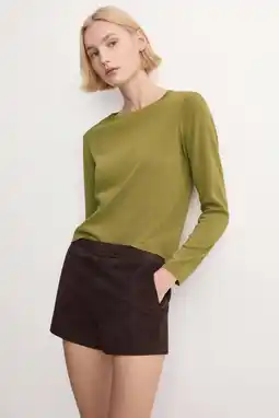 Wehkamp Mango gebreide trui groen aanbieding