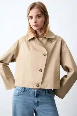 Wehkamp MANGO TEEN trenchcoat beige aanbieding