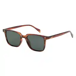 Wehkamp Mango Man zonnebril met tortoise print bruin aanbieding