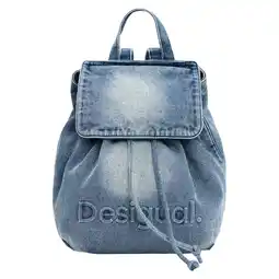 Wehkamp Desigual denim rugzak blauw aanbieding