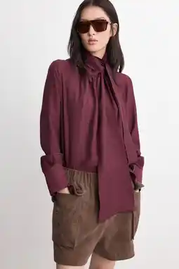 Wehkamp Mango top donkerrood aanbieding