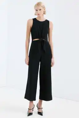 Wehkamp Mango jumpsuit zwart aanbieding