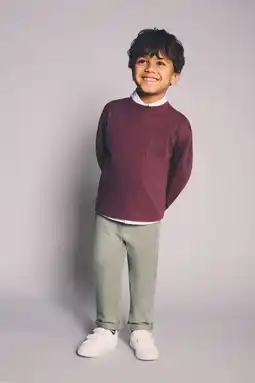 Wehkamp Mango Kids chino groen aanbieding