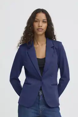 Wehkamp ICHI jersey getailleerde blazer aanbieding