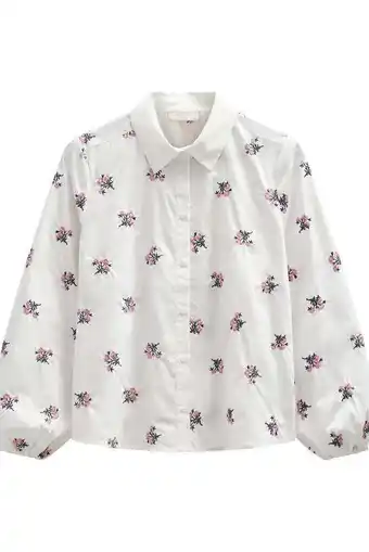 Wehkamp FREEQUENT gebloemde blouse wit aanbieding