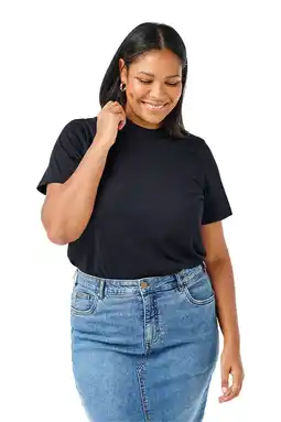 Wehkamp Zizzi T-shirt zwart aanbieding