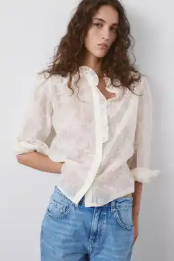 Wehkamp Mango blouse ecru aanbieding