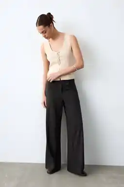 Wehkamp MANGO TEEN pantalon grijs aanbieding