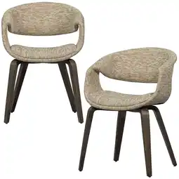 Wehkamp WOOOD eetkamerstoel (set van 2) Yossi aanbieding