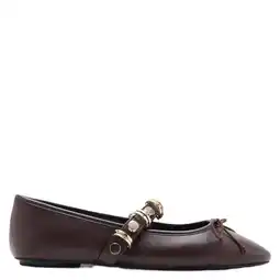 Wehkamp Mango ballerina's bordeaux aanbieding