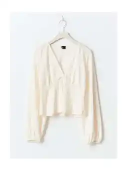 Wehkamp Gina Tricot top lichtgeel aanbieding