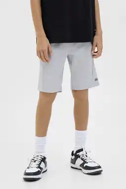 Wehkamp JACK & JONES JUNIOR sweatshort lichtgrijs aanbieding