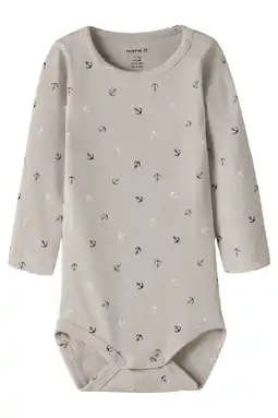 Wehkamp NAME IT BABY romper greige aanbieding